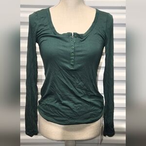 HALARA Forest Green Long Sleeve Tee